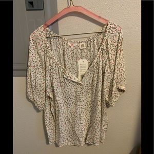 Levi’s floral shirt, never worn